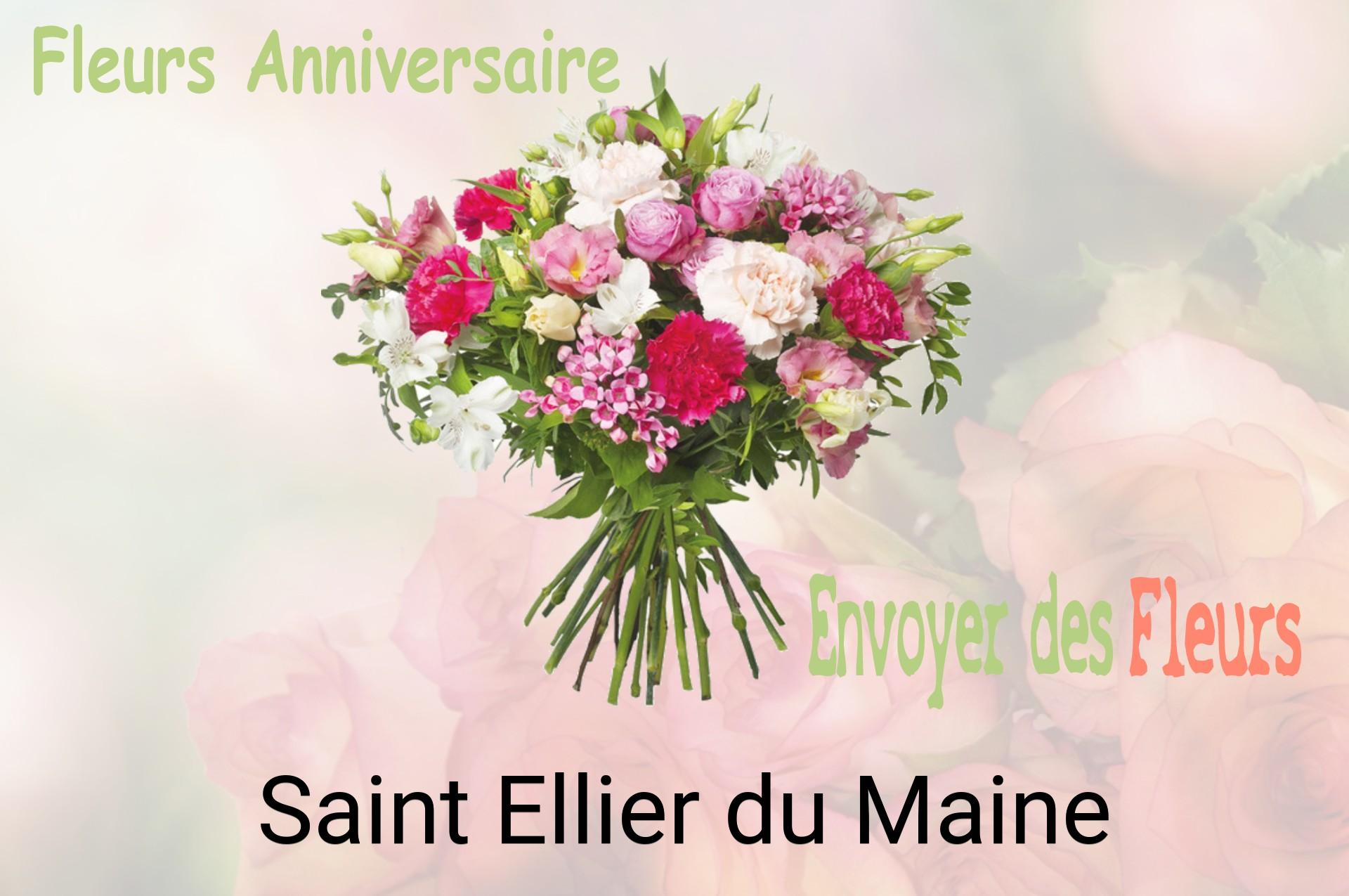 Bouquet de fleurs d’anniversaire livré à Saint-Ellier-du-Maine