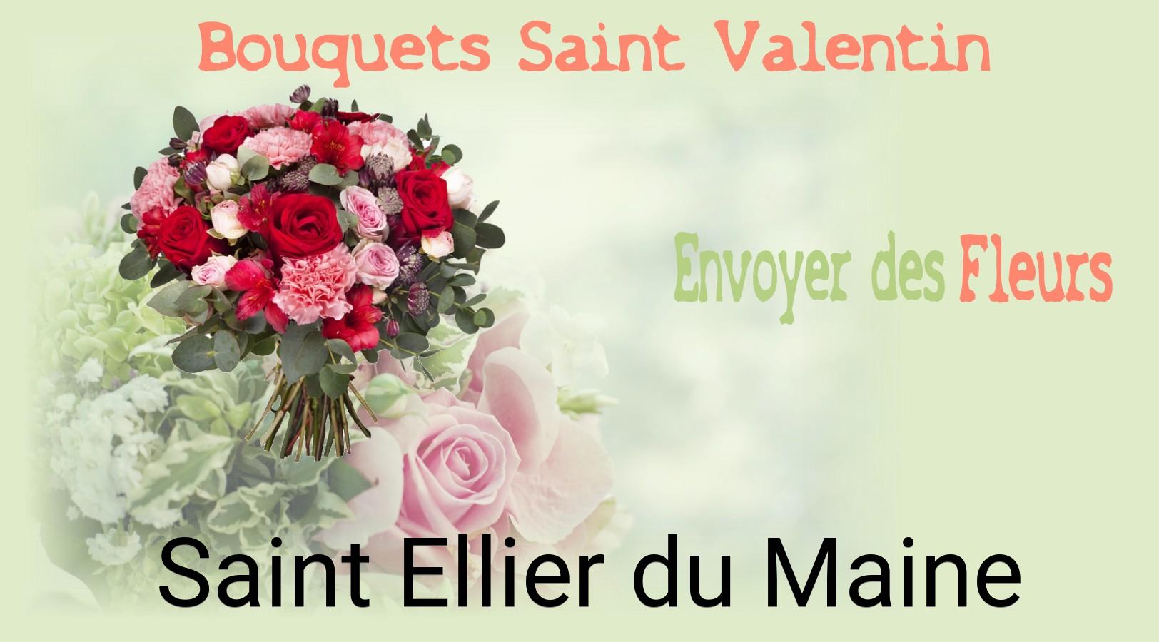 Roses de Saint-Valentin livrées à Saint-Ellier-du-Maine